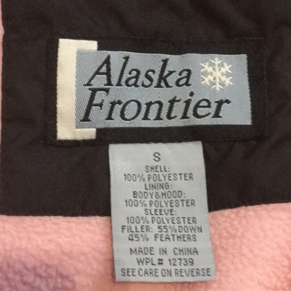 Alaska Frontier Jackets & Coats Alaska Frontier Black Down Jacket